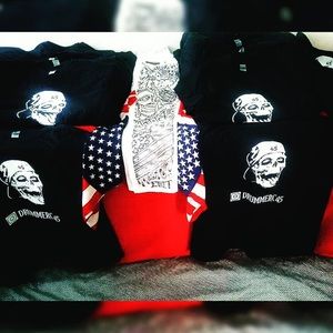 Skull drummer T-shirt